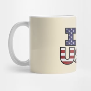 I Love The USA Mug